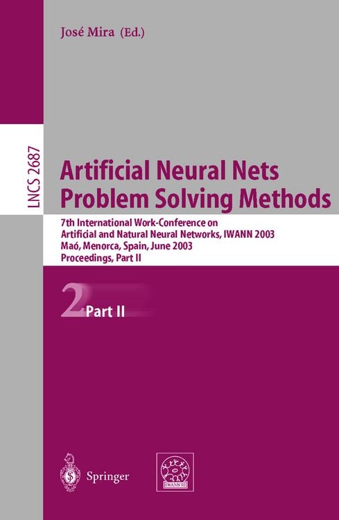Produktbild: Artificial Neural Nets. Problem Solving Methods