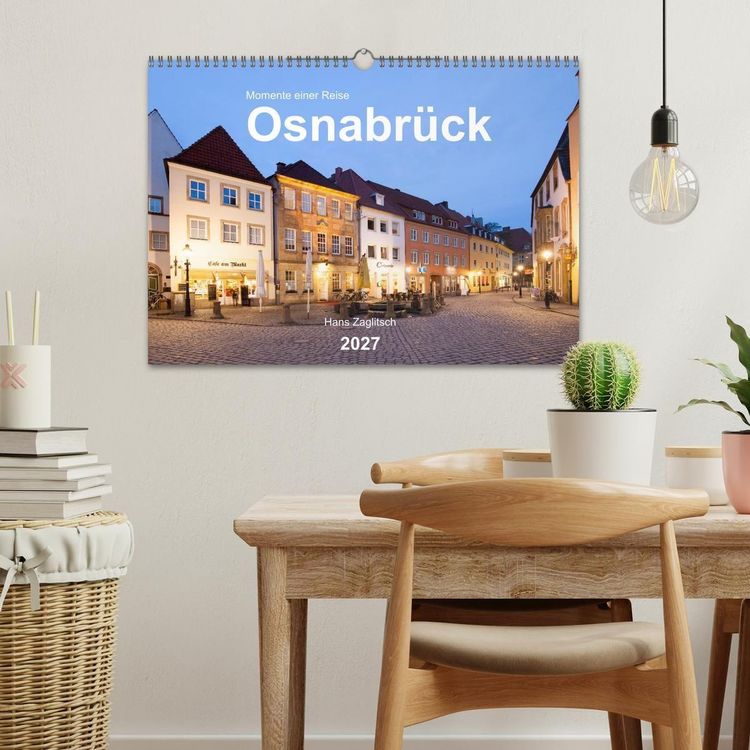 Produktbild: Osnabr&uuml;ck - Momente einer Reise (Wandkalender 2027 DIN A3 quer), CALVENDO Monatskalender