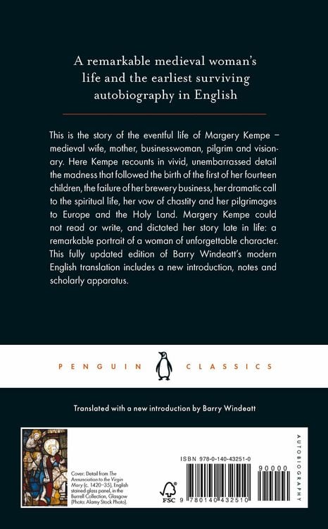 Produktbild: The Book of Margery Kempe