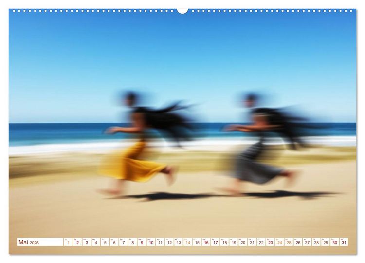 Produktbild: Die Poesie und Kraft des Windes - Windkraft in Bewegung (hochwertiger Premium Wandkalender 2026 DIN A2 quer), Kunstdruck in Hochglanz