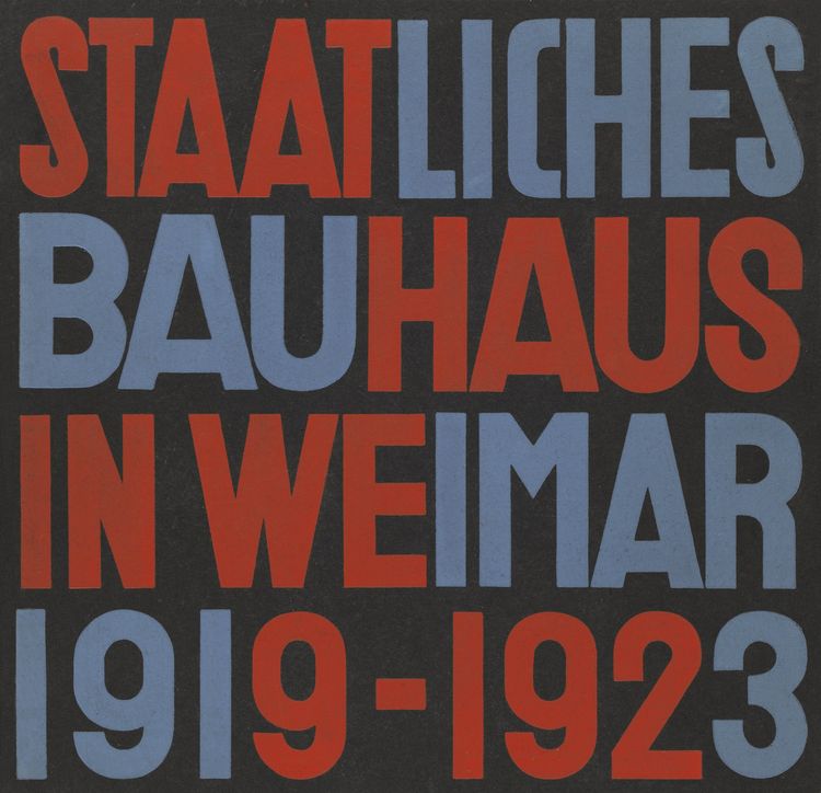 Produktbild: Staatliches Bauhaus in Weimar 1919 - 1923 (State Bauhaus in Weimar 1919 - 1923)