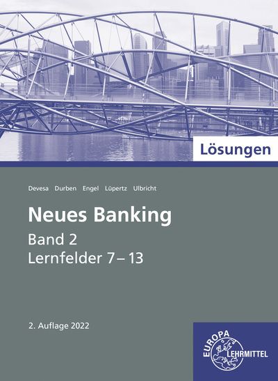 Produktbild: L&ouml;sungen zu 71015 Neues Banking Band 2 Lernfelder 7-13