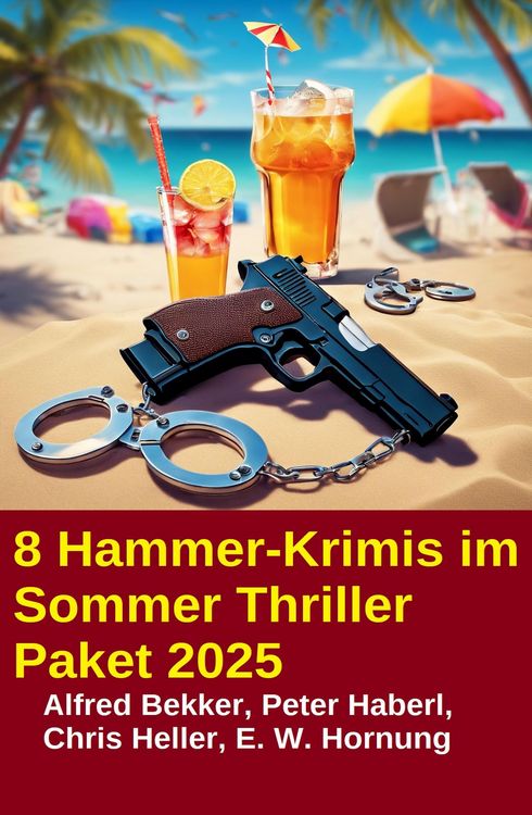 Produktbild: 8 Hammer-Krimis im Sommer Thriller Paket 2025