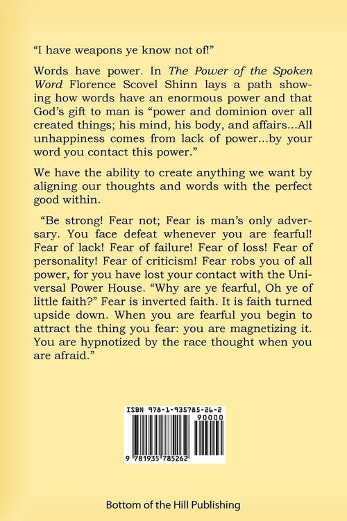 Produktbild: The Power of the Spoken Word