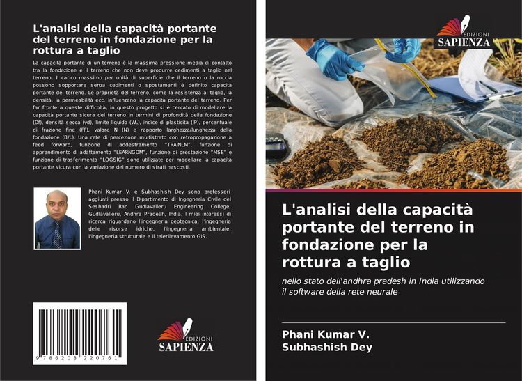 Produktbild: L'analisi della capacit&agrave; portante del terreno in fondazione per la rottura a taglio