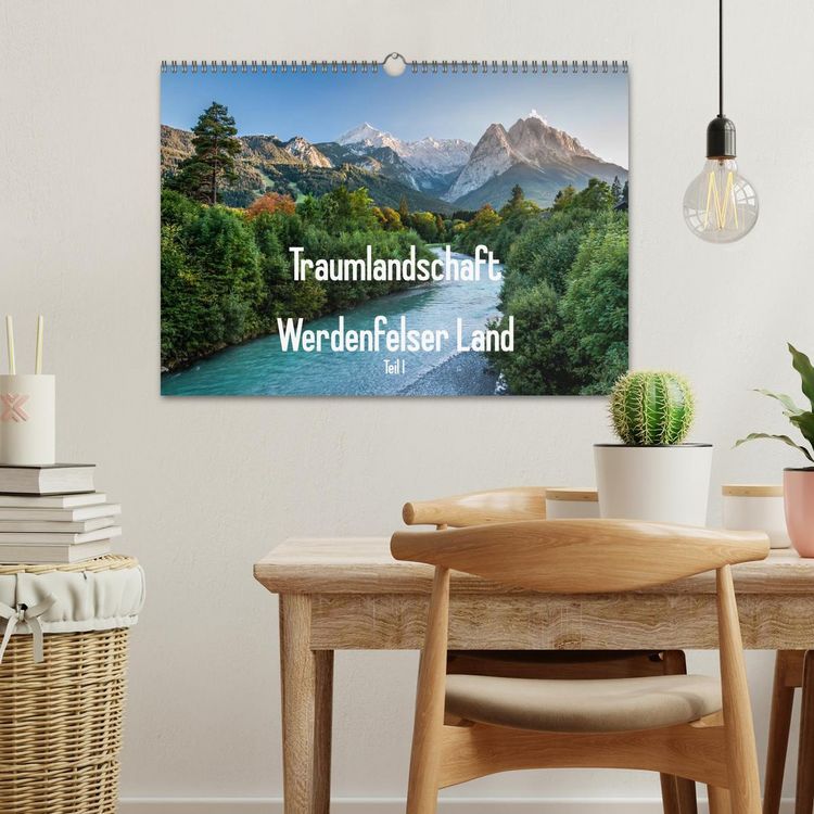 Produktbild: Traumlandschaft Werdenfelser Land - Teil I (Wandkalender 2026 DIN A3 quer), CALVENDO Monatskalender