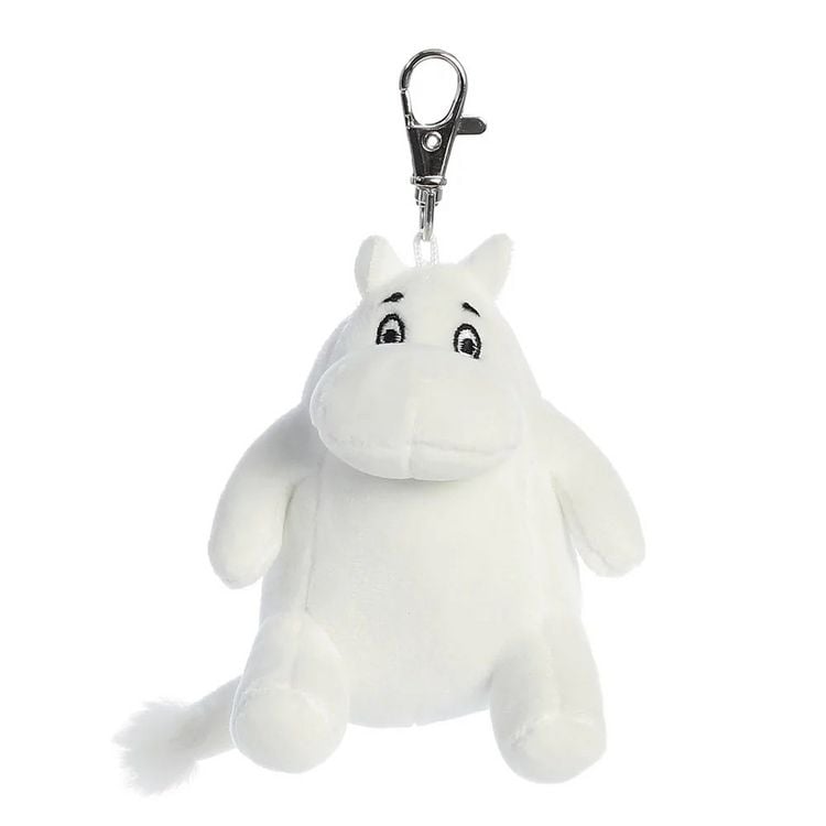 Produktbild: Aurora 12856 - Moomin K, Key Clip, Mumin-Schl&uuml;sselanh&auml;nger, Pl&uuml;sch/Metall, ca.9 cm