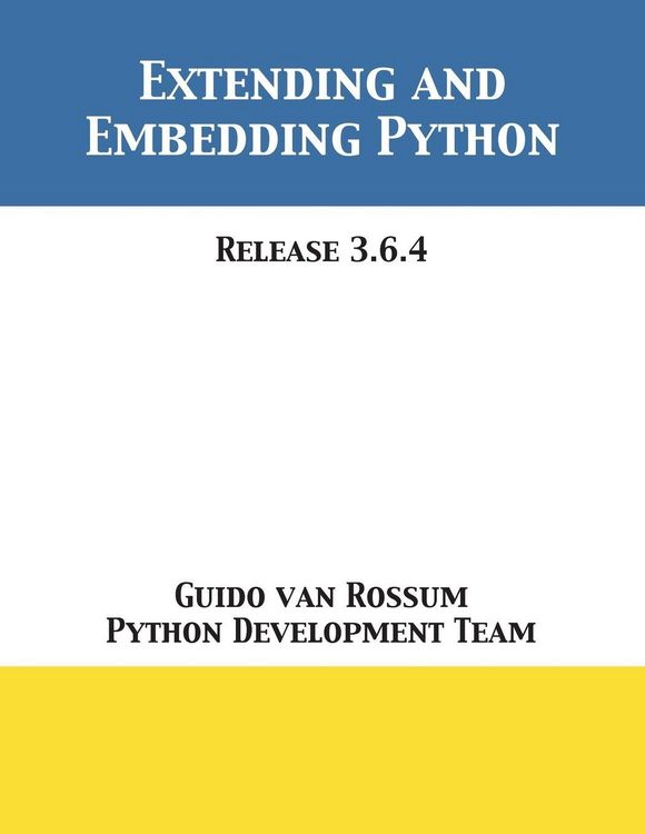 Produktbild: Extending and Embedding Python