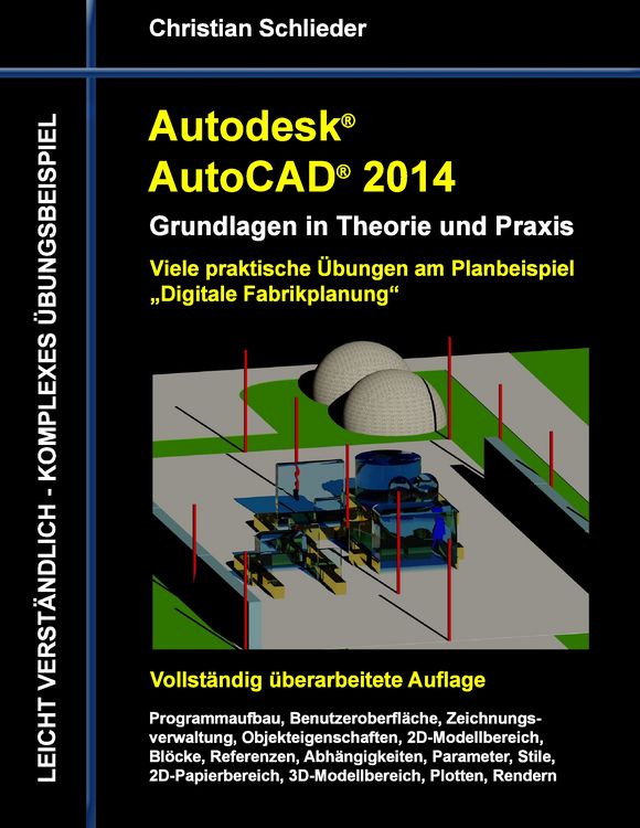 Produktbild: Autodesk AutoCAD 2014 - Grundlagen in Theorie und Praxis