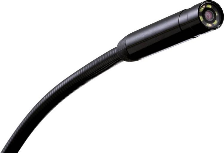 Produktbild: VOLTCRAFT BS-450 HDWT Endoskop Sonden-&Oslash;: 8mm Sonden-L&auml;nge: 1m