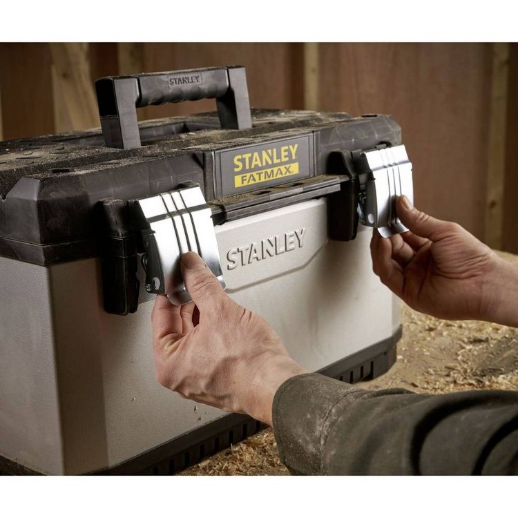 Produktbild: STANLEY 1-95-615 1-95-615 Werkzeugbox Schwarz, Grau