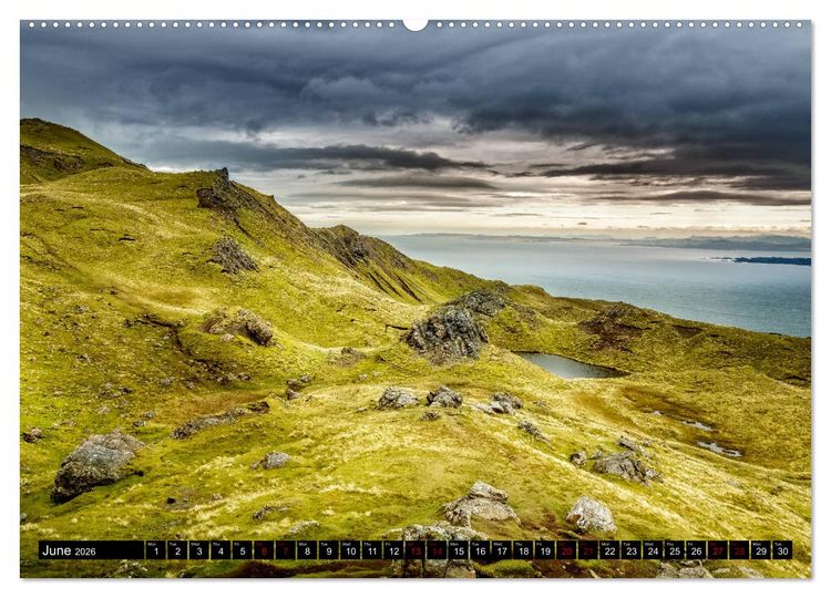 Produktbild: Isle of Skye Landscapes and Light (High Quality Premium Wall Calendar 2026 DIN A2 landscape),CALVENDO 12 Month Wall Calendar