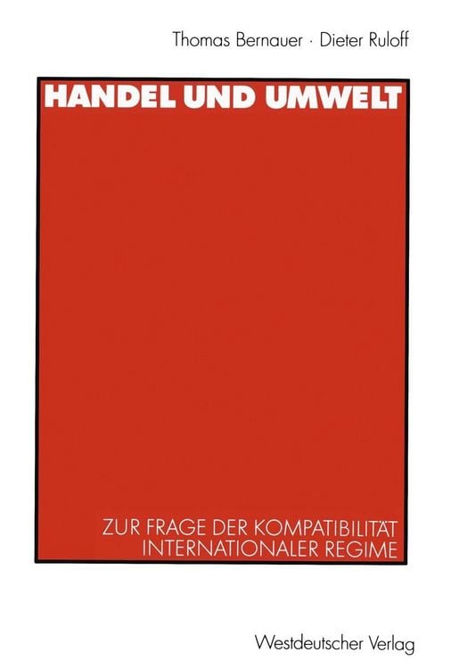 Produktbild: Handel und Umwelt