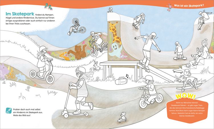 Produktbild: WAS IST WAS Junior Mitmach-Heft Alles, was rollt!