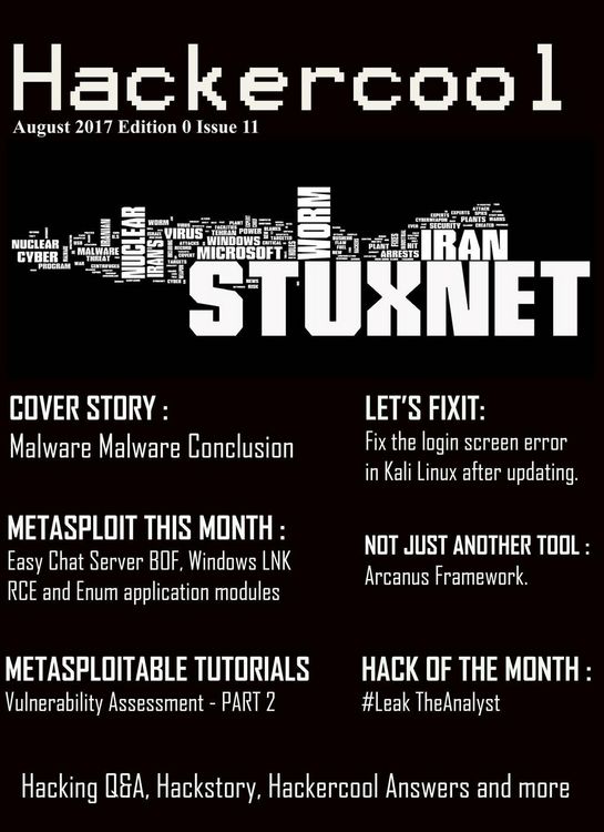 Produktbild: Hackercool Aug 2017