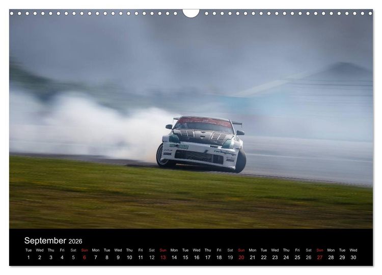 Produktbild: Drifting at the Nurburgring (Wall Calendar 2026 DIN A3 landscape), CALVENDO 12 Month Wall Calendar