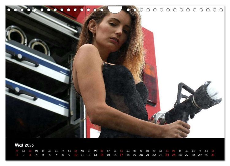 Produktbild: Feuerwehrkalender II &ndash; Erotische Fotografien von Thomas Siepmann (Wandkalender 2026 DIN A4 quer), CALVENDO Monatskalender