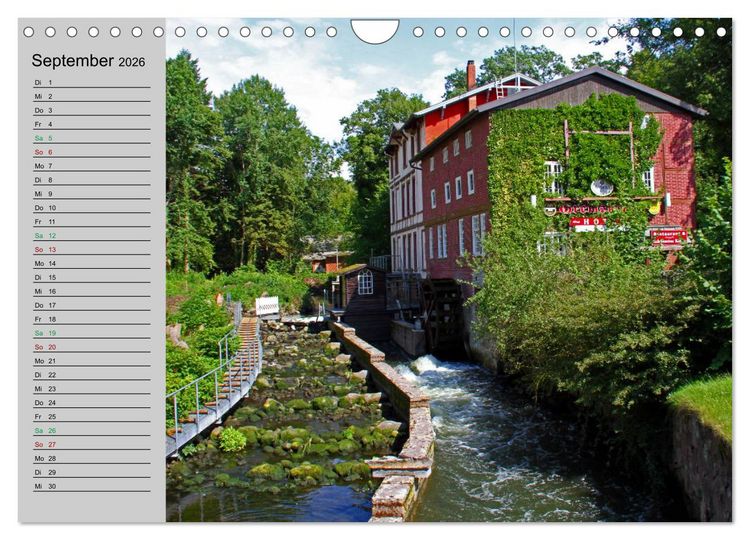 Produktbild: Ein Sommer in Malente (Wandkalender 2026 DIN A4 quer), CALVENDO Monatskalender