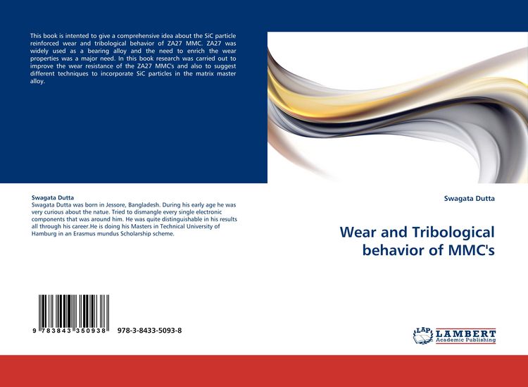 Produktbild: Wear and Tribological behavior of MMC''s