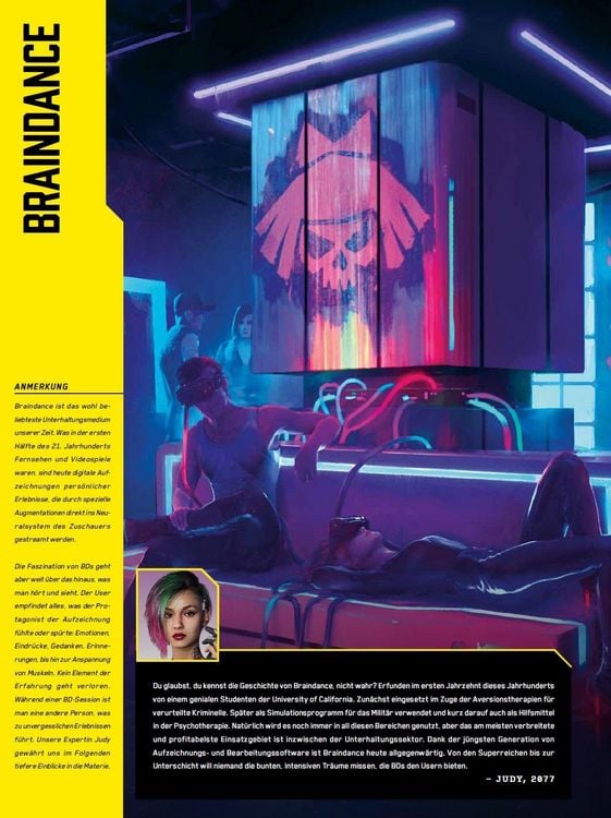 Produktbild: Die Welt von Cyberpunk 2077