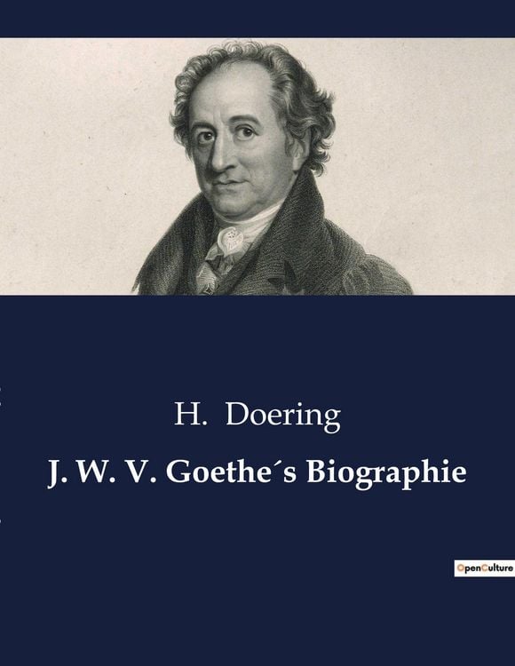 Produktbild: J. W. V. Goethe&acute;s Biographie