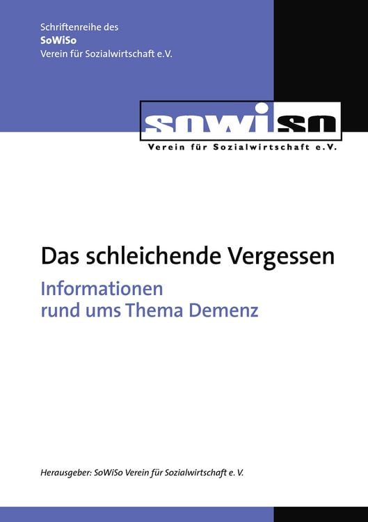 Produktbild: Das schleichende Vergessen