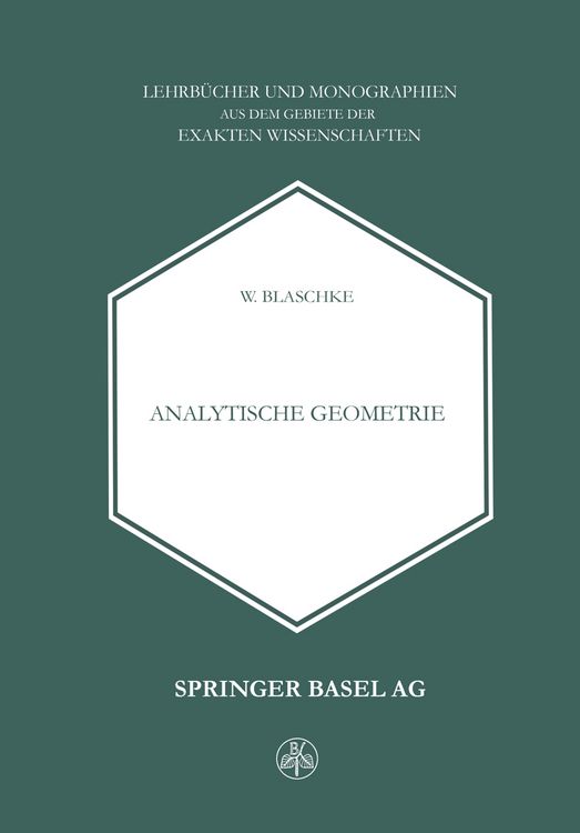 Produktbild: Analytische Geometrie