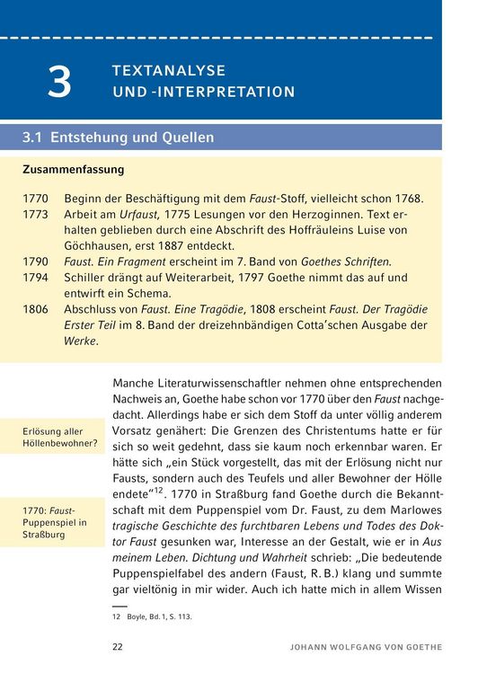 Produktbild: Faust I von Johann Wolfgang von Goethe