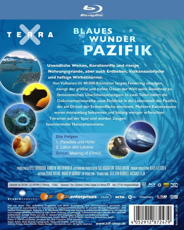 Produktbild: Terra X - Blaues Wunder Pazifik