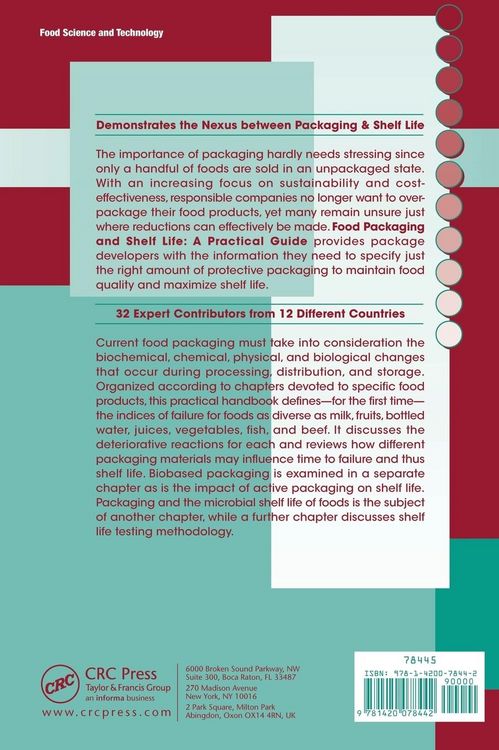 Produktbild: Food Packaging and Shelf Life