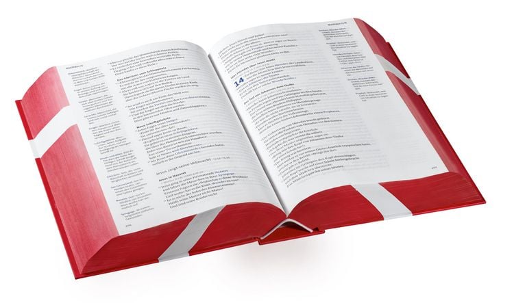 Produktbild: BasisBibel. Die Komfortable. Rot