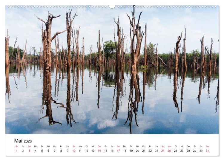 Produktbild: Mythos Amazonas - Naturparadies Brasiliens (Wandkalender 2026 DIN A2 quer), CALVENDO Monatskalender