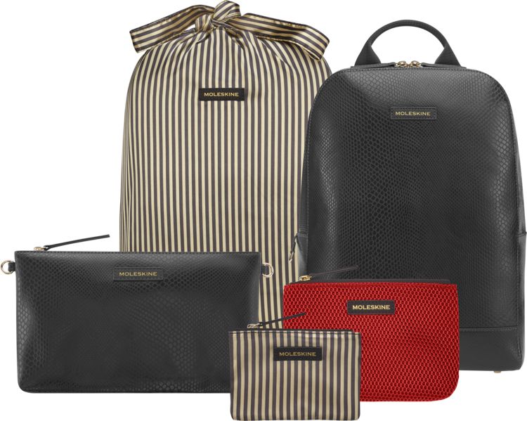 Produktbild: Moleskine Precious & Ethical Rucksack Schwarz