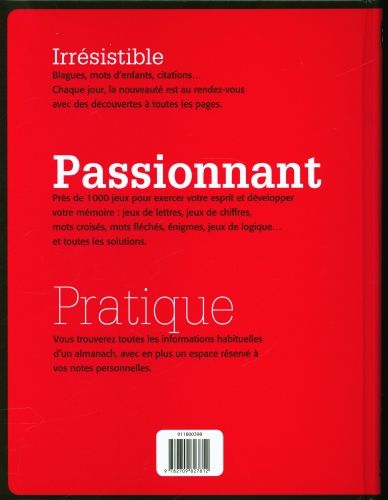 Produktbild: Almanach de l'humour et des jeux de l'esprit