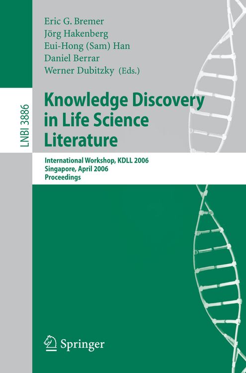 Produktbild: Knowledge Discovery in Life Science Literature