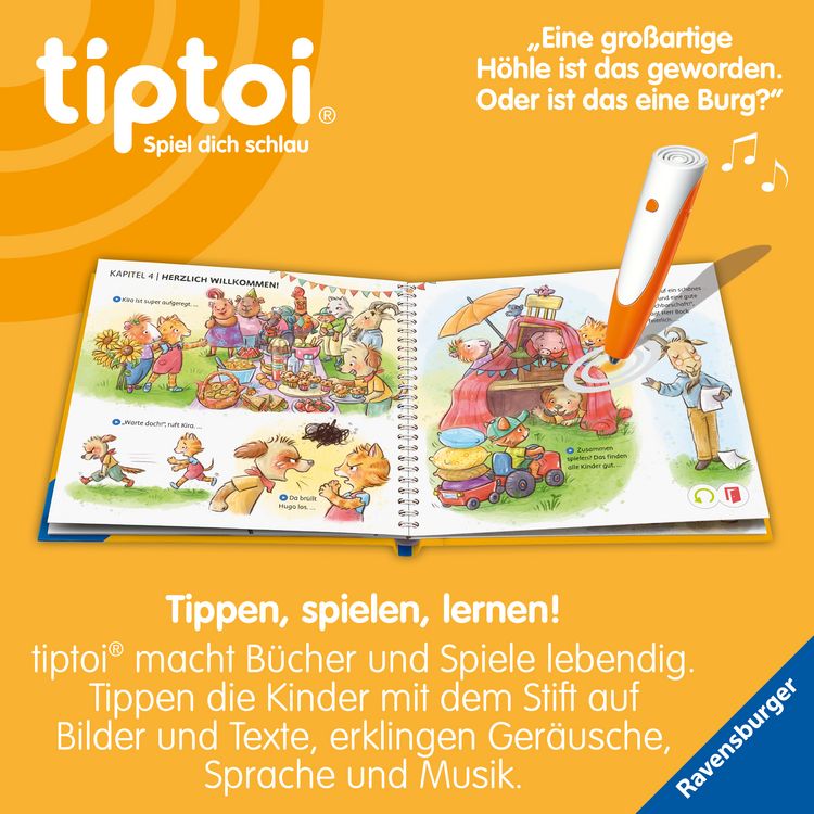 Produktbild: Tiptoi® Bildergeschichten über den Umgang mit Gefühlen - Kira Katze und die Sache mit dem Streit