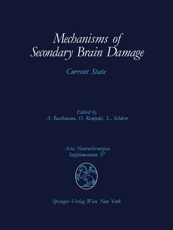 Produktbild: Mechanisms of Secondary Brain Damage