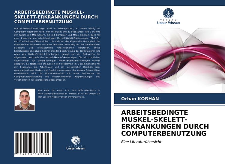 Produktbild: Arbeitsbedingte Muskel-Skelett-Erkrankungen Durch Computerbenutzung