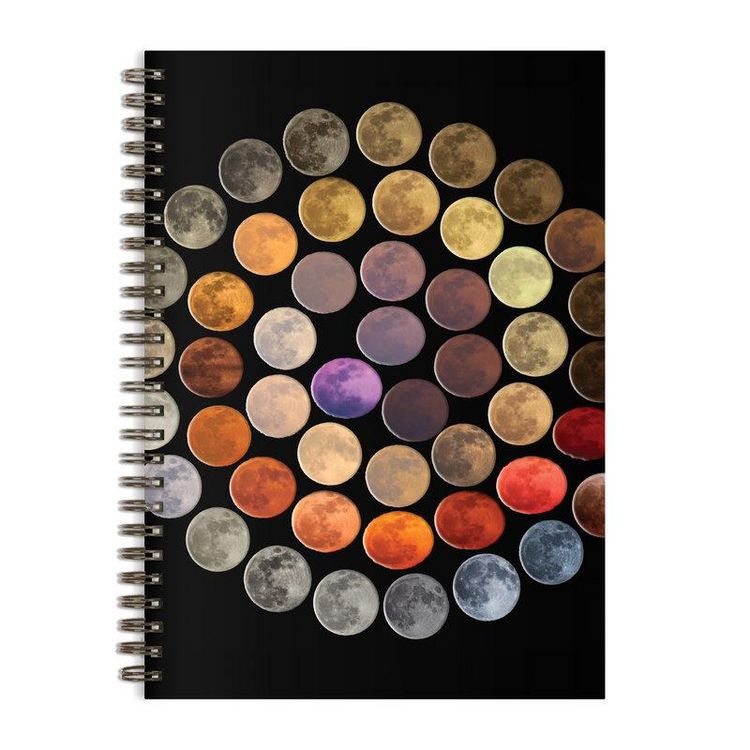 Produktbild: Colors of the Moon Wire-O Journal