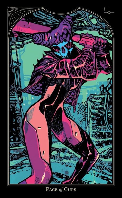 Produktbild: Cyberpunk 2077: Das offizielle Tarot-Set