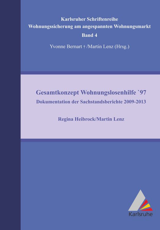Produktbild: Gesamtkonzept Wohnungslosenhilfe `97