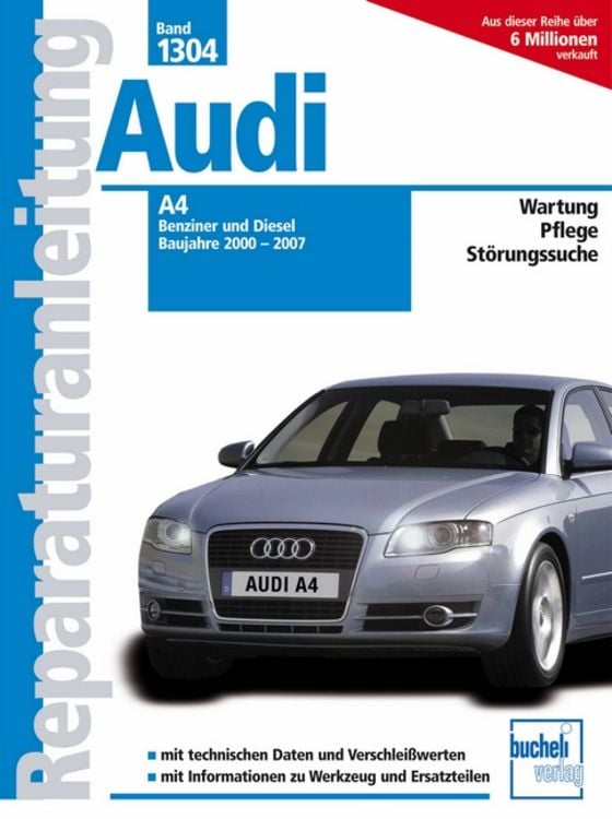 Produktbild: Audi A4 - Baujahre 2000-2007 Benziner/Diesel