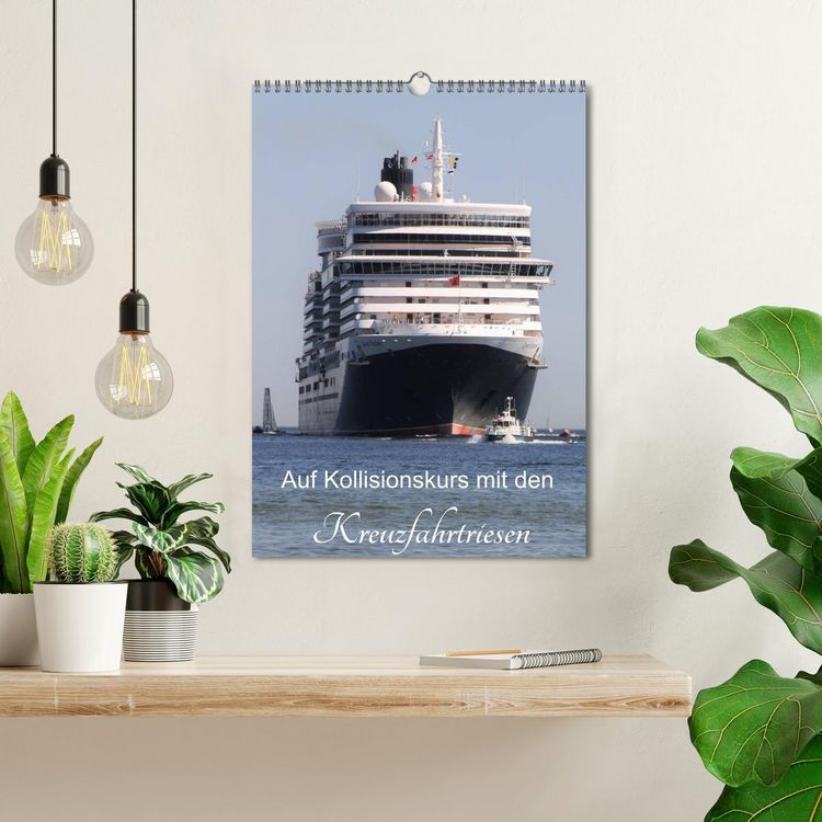 Produktbild: Auf Kollisionskurs mit den Kreuzfahrtriesen (Wandkalender 2026 DIN A3 hoch), CALVENDO Monatskalender
