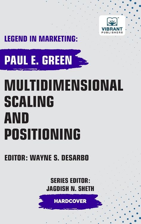Produktbild: Multidimensional Scaling and Positioning