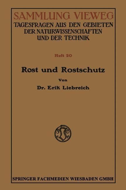 Produktbild: Rost und Rostschutz