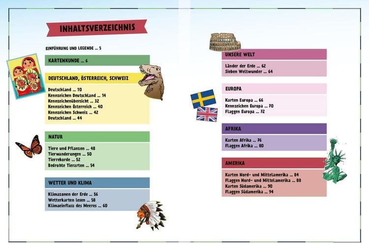 Produktbild: Kinderatlas Deutschland, Europa, die Welt
