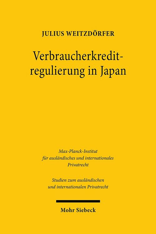 Bild vom Artikel Verbraucherkreditregulierung in Japan vom Autor Julius Weitzdörfer