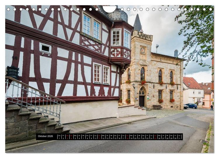 Produktbild: Romantisches Naheland (Wandkalender 2026 DIN A4 quer), CALVENDO Monatskalender