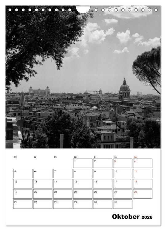 Produktbild: Die ewige Stadt Rom (Wandkalender 2026 DIN A4 hoch), CALVENDO Monatskalender