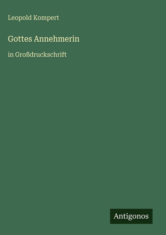 Produktbild: Gottes Annehmerin